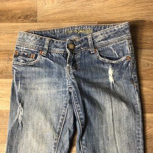 American Eagle Womens Ae Artist Jeans Sz 0 Long